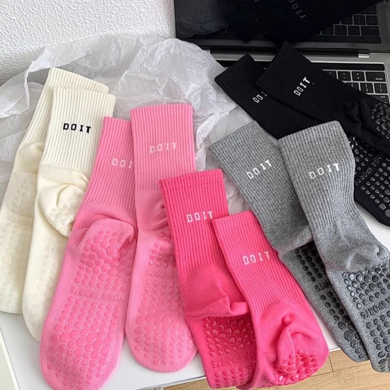 Medias Para Pilates Y Yoga - 1 Pairs New Colorful Trend Sports